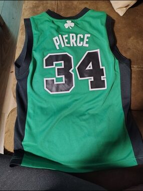 adidas Green and Black Athletic Jersey